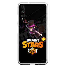 Чехол для Honor 20 с принтом Brawl stars Mortis Мортис в Новосибирске, Силикон | Область печати: задняя сторона чехла, без боковых панелей | brawl | brawl stars | brawlstars | brawl_stars | jessie | mortis | бравл | бравлстарс | ворон | мортис