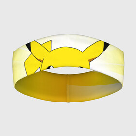 Повязка на голову 3D с принтом Пика Пика в Новосибирске,  |  | art | pikachu | pikapika | pokemon | десткая одежда | детектив | женская | игра | картина | мужская | пика | пикачу | подарок | покемон | фильм