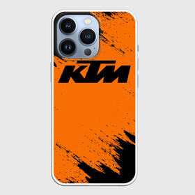 Чехол для iPhone 13 Pro с принтом КТМ | KTM (Z) в Новосибирске,  |  | enduro | ktm | moto | motocycle | sportmotorcycle | ктм | мото | мотоспорт