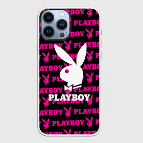 Чехол для iPhone 13 Pro Max с принтом PLAYBOY | ПЛЕЙБОЙ (Z) в Новосибирске,  |  | Тематика изображения на принте: brand | brazzers | fake taxi | faketaxi | hub | mode | playboy | бразерс | бренд | мода | фейк такси