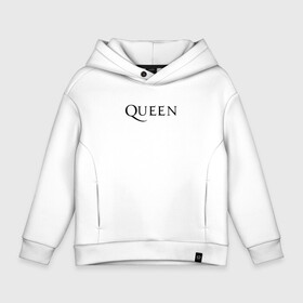 Детское худи Oversize хлопок с принтом QUEEN (НА СПИНЕ) в Новосибирске, френч-терри — 70% хлопок, 30% полиэстер. Мягкий теплый начес внутри —100% хлопок | боковые карманы, эластичные манжеты и нижняя кромка, капюшон на магнитной кнопке | Тематика изображения на принте: queen | rock | we will rock you | брайан мэи | группа queen | группа квин | джон дикон | квин | королева | король | роджер тейлор | рок | фредди меркьюри