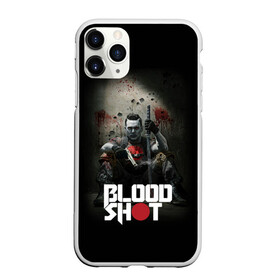 Чехол для iPhone 11 Pro матовый с принтом BloodShot в Новосибирске, Силикон |  | bloodshot | valiant | vin diesel | бладшот | вин дизель | кино | фильм | фильм 2020