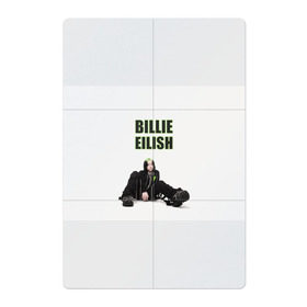 Магнитный плакат 2Х3 с принтом Billie Eilish в Новосибирске, Полимерный материал с магнитным слоем | 6 деталей размером 9*9 см | billie eilish | билли айлиш | музыка