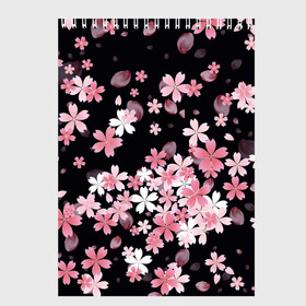 Скетчбук с принтом Сакура в Новосибирске, 100% бумага
 | 48 листов, плотность листов — 100 г/м2, плотность картонной обложки — 250 г/м2. Листы скреплены сверху удобной пружинной спиралью | весна | деревья | розовый | сакура | слива | цветы | япония