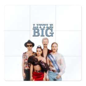 Магнитный плакат 3Х3 с принтом Little Big в Новосибирске, Полимерный материал с магнитным слоем | 9 деталей размером 9*9 см | Тематика изображения на принте: little big | евровидение | илья прускин