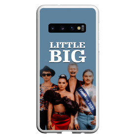 Чехол для Samsung Galaxy S10 с принтом Little Big в Новосибирске, Силикон | Область печати: задняя сторона чехла, без боковых панелей | little big | евровидение | илья прускин