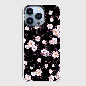 Чехол для iPhone 13 Pro с принтом САКУРА | SAKURA в Новосибирске,  |  | chery | flowers | japan | sakura | вишня | растения | сакура | цветы | цветы сакуры | япония