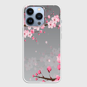 Чехол для iPhone 13 Pro с принтом САКУРА | SAKURA в Новосибирске,  |  | chery | flowers | japan | sakura | вишня | растения | сакура | цветы | цветы сакуры | япония