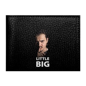 Обложка для студенческого билета с принтом Little Big. Илья Прусикин в Новосибирске, натуральная кожа | Размер: 11*8 см; Печать на всей внешней стороне | little big | евровидение | илья прусикин