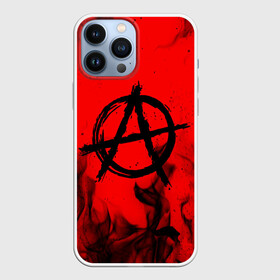 Чехол для iPhone 13 Pro Max с принтом АНАРХИЯ | ANARCHY в Новосибирске,  |  | anarchy | bright | fire | flame | heat | light | riot | rock | wildfire | анархия | бунт | знаки | искры | музыка | огненный | огонь | панки | пламя | пожар | рок | символ