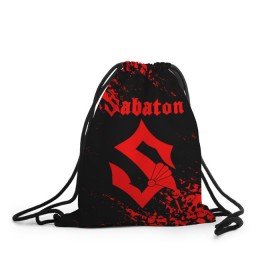 Рюкзак-мешок 3D с принтом SABATON в Новосибирске, 100% полиэстер | плотность ткани — 200 г/м2, размер — 35 х 45 см; лямки — толстые шнурки, застежка на шнуровке, без карманов и подкладки | sabaton | skull | даниель муллбак | йоаким броден | крис рёланд | оскар монтелиус | пэр сундстрём | рикард сунден | сабатон | скелет | тоббе энглунд | томми юханссон | ханнес ван дал | черепа