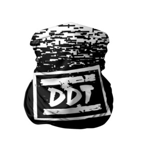 Бандана-труба 3D с принтом ДДТ ЛОГО | DDT LOGO (Z) в Новосибирске, 100% полиэстер, ткань с особыми свойствами — Activecool | плотность 150‒180 г/м2; хорошо тянется, но сохраняет форму | music | rock | ддт | музыка | рок | шевчук | юрий шевчук