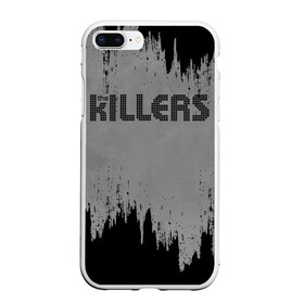 Чехол для iPhone 7Plus/8 Plus матовый с принтом The Killers Logo в Новосибирске, Силикон | Область печати: задняя сторона чехла, без боковых панелей | brandon flowers | david keuning | killers | альтернативный рок | брэндон флауэрс | дэйв кенинг | инди рок | постпанк ривайвл | хартленд рок