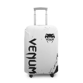 Чехол для чемодана 3D с принтом VENUM в Новосибирске, 86% полиэфир, 14% спандекс | двустороннее нанесение принта, прорези для ручек и колес | mma | snake | sports | ufc | venum | venum mma | бокс | борьба | бренд | венум | единоборства | змея | мма | спорт | юфс