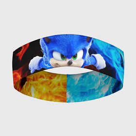 Повязка на голову 3D с принтом SONIC в Новосибирске,  |  | hedgehog | metal sonic | silver | silver the hedgehog | sonic | sonic boom | sonic the hedgehog | еж | ёж сонник | ежик | игры | кино | соник | соник в кино | сонник | фильм