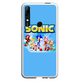 Чехол для Honor P Smart Z с принтом SONIC в Новосибирске, Силикон | Область печати: задняя сторона чехла, без боковых панелей | Тематика изображения на принте: hedgehog | metal sonic | silver | silver the hedgehog | sonic | sonic boom | sonic the hedgehog | еж | ёж сонник | ежик | игры | кино | соник | соник в кино | сонник | фильм