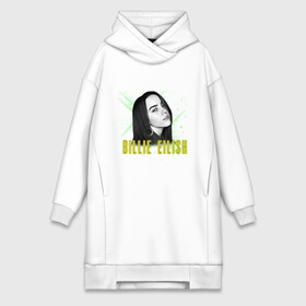 Платье-худи хлопок с принтом Billie Eilish в Новосибирске,  |  | billie | billie eilish | eilish | айлиш | билли | билли айлиш | билли ейлиш | билли эйлиш | ейлиш | эйлиш