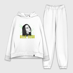 Женский костюм хлопок Oversize с принтом Billie Eilish в Новосибирске,  |  | billie | billie eilish | eilish | айлиш | билли | билли айлиш | билли ейлиш | билли эйлиш | ейлиш | эйлиш