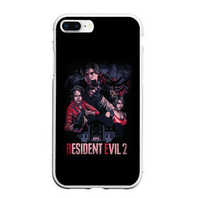 Чехол для iPhone 7Plus/8 Plus матовый с принтом RESIDENT EVIL в Новосибирске, Силикон | Область печати: задняя сторона чехла, без боковых панелей | ada wong | biohazard | leon | nemesis | project resistance | raccoon city | re | re3 | resident evil | resident evil 3 | rpd | stars | umbrella | ада вонг | амбрелла | немезис | ужасы