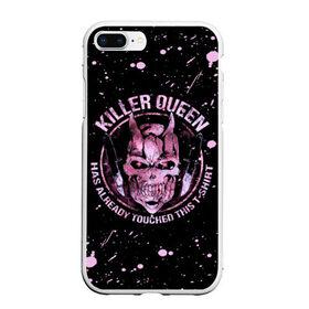 Чехол для iPhone 7Plus/8 Plus матовый с принтом KILLERS QUEEN в Новосибирске, Силикон | Область печати: задняя сторона чехла, без боковых панелей | adventure | jojo | jojo s bizarre | jojo’s bizarre adventure | killer queen | аниме | джоджо | манга | невероятные приключения джоджо