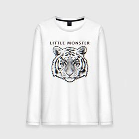 Мужской лонгслив хлопок с принтом Little Monster в Новосибирске, 100% хлопок |  | rock | royal blood | бен тетчер | королевская кровь | майк керр | рок | рок дуэт | рок музыка | рокеры