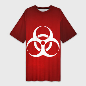 Платье-футболка 3D с принтом Plague Inc (Коронавирус) в Новосибирске,  |  | Тематика изображения на принте: 2019 | biohazard | china | coronavirus | covid 19 | inc | medicine | ncov | ncov19 | ncov2019 | plague | survivor | virus | warning | вирус | китай | коронавирус | медик | медицина