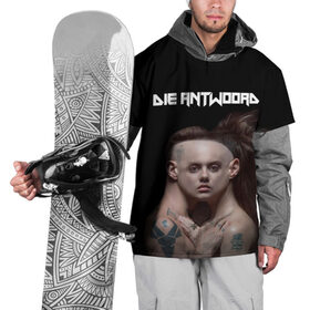 Накидка на куртку 3D с принтом Die Antwoord. House of zef в Новосибирске, 100% полиэстер |  | 2020 | album | die antwoord | house of zef | ninja | yolandi | альбом | йоланди | ниндзя | обложка