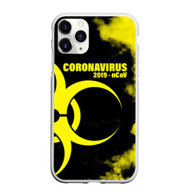 Чехол для iPhone 11 Pro Max матовый с принтом Coronavirus 2019 - nCoV в Новосибирске, Силикон |  | Тематика изображения на принте: 2019   ncov | coronavirus | covid | covid 19 | ncov | virus | арт | биологическая опасность | болезнь | вирус | знак | карантин | корона | коронавирус | короновирус | мем | мой руки | оставайся дома | пандемия | помой руки