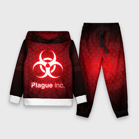 Детский костюм 3D (с толстовкой) с принтом PLAGUE INC в Новосибирске,  |  | inc evolved | plague evolved | plague inc | plague inc evolved | plague пк. | игра вирус