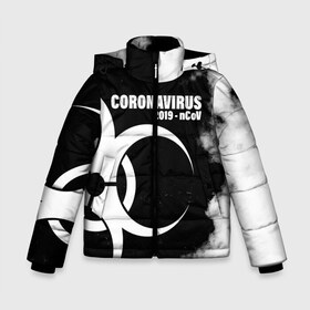 Зимняя куртка для мальчиков 3D с принтом Coronavirus 2019 - nCoV в Новосибирске, ткань верха — 100% полиэстер; подклад — 100% полиэстер, утеплитель — 100% полиэстер | длина ниже бедра, удлиненная спинка, воротник стойка и отстегивающийся капюшон. Есть боковые карманы с листочкой на кнопках, утяжки по низу изделия и внутренний карман на молнии. 

Предусмотрены светоотражающий принт на спинке, радужный светоотражающий элемент на пуллере молнии и на резинке для утяжки | 2019   ncov | coronavirus | covid | covid 19 | ncov | virus | арт | биологическая опасность | болезнь | вирус | знак | карантин | корона | коронавирус | короновирус | мем | мой руки | оставайся дома | пандемия | помой руки