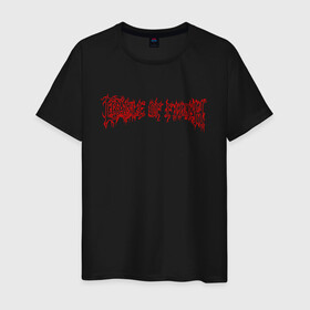 Мужская футболка хлопок с принтом Cradle of Filth в Новосибирске, 100% хлопок | прямой крой, круглый вырез горловины, длина до линии бедер, слегка спущенное плечо. | cof | cradle of filth | dani filth | music | rock | готик метал | дэни филт | дэниел фирс | дэт метал | колыбель разврата | музыка | рок | симфонический блэк метал