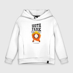 Детское худи Oversize хлопок с принтом South Park Кенни в Новосибирске, френч-терри — 70% хлопок, 30% полиэстер. Мягкий теплый начес внутри —100% хлопок | боковые карманы, эластичные манжеты и нижняя кромка, капюшон на магнитной кнопке | south park | баттерс | кайл | кени | кеннет | кенни | мультик | саус парк | стэнли | эрик | южный парк