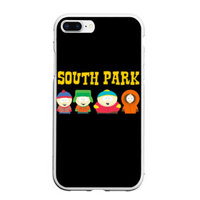 Чехол для iPhone 7Plus/8 Plus матовый с принтом South Park в Новосибирске, Силикон | Область печати: задняя сторона чехла, без боковых панелей | south park | американская культура | американский мультсериал | колорадо | пародия | саус парк | саут парк | черный юмор | четыре мальчика | шоу | южный парк