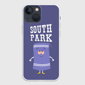 Чехол для iPhone 13 mini с принтом South Park Полотенчико | Южный парк (Z) в Новосибирске,  |  | south park | баттерс | кайл | кени | кеннет | кенни | мультик | саус парк | стэнли | эрик | южный парк