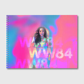 Альбом для рисования с принтом Wonder Woman 1984 в Новосибирске, 100% бумага
 | матовая бумага, плотность 200 мг. | 1984 | cheetah | dc comics | diana prince | vdkotan | wonder women | ww84 | антиопа | вандер вумен | галь гадот | гепарда | диана принс | стив тревор | чудо женщина