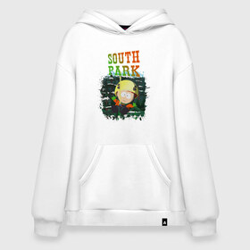 Худи SuperOversize хлопок с принтом South Park в Новосибирске, 70% хлопок, 30% полиэстер, мягкий начес внутри | карман-кенгуру, эластичная резинка на манжетах и по нижней кромке, двухслойный капюшон
 | south park | баттерс | кайл | картман | картмен | кени | кеннет | кенни | мультик | саус парк | стэнли | эрик | южный парк