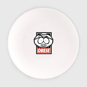 Тарелка с принтом OBESE в Новосибирске, фарфор | диаметр - 210 мм
диаметр для нанесения принта - 120 мм | cartman | kenny | park | south | southpark | картман | кенни | мульт | мультик | парк | персонаж | персонажи | сериал | южный
