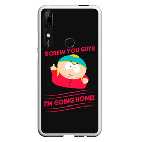 Чехол для Honor P Smart Z с принтом Cartman в Новосибирске, Силикон | Область печати: задняя сторона чехла, без боковых панелей | cartman | kenny | park | south | southpark | картман | кенни | мульт | мультик | парк | персонаж | персонажи | сериал | южный