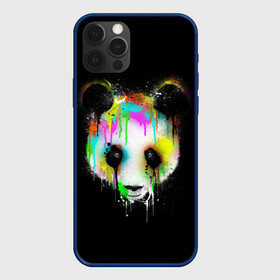 Чехол для iPhone 12 Pro Max с принтом ПАНДА В КРАСКЕ | PANDA IN PAINT в Новосибирске, Силикон |  | panda | животные | краска | медведь | милая | няшная | панда | прикольная | смешно | юмор