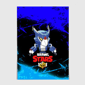 Постер с принтом BRAWL STARS MECHA CROW. в Новосибирске, 100% бумага
 | бумага, плотность 150 мг. Матовая, но за счет высокого коэффициента гладкости имеет небольшой блеск и дает на свету блики, но в отличии от глянцевой бумаги не покрыта лаком | 8 bit | bibi | brawl stars | colt | crow | el brown | leon | leon shark | max | mecha | mecha crow | mr.p | sally leon | shark | virus 8 bit | берли | биби | бравл старс | ворон | кольт | леон | макс | шелли