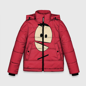 Зимняя куртка для мальчиков 3D с принтом South Park Терренс Косплей в Новосибирске, ткань верха — 100% полиэстер; подклад — 100% полиэстер, утеплитель — 100% полиэстер | длина ниже бедра, удлиненная спинка, воротник стойка и отстегивающийся капюшон. Есть боковые карманы с листочкой на кнопках, утяжки по низу изделия и внутренний карман на молнии. 

Предусмотрены светоотражающий принт на спинке, радужный светоотражающий элемент на пуллере молнии и на резинке для утяжки | Тематика изображения на принте: canada | south park | terrance and phillip | жопы в огне | канада | канадцы | король канады | пердуны | пламенные жопы | саус парк | терренс и филлип | южный парк