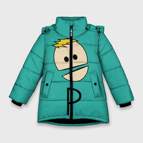 Зимняя куртка для девочек 3D с принтом South Park Филипп Косплей в Новосибирске, ткань верха — 100% полиэстер; подклад — 100% полиэстер, утеплитель — 100% полиэстер. | длина ниже бедра, удлиненная спинка, воротник стойка и отстегивающийся капюшон. Есть боковые карманы с листочкой на кнопках, утяжки по низу изделия и внутренний карман на молнии. 

Предусмотрены светоотражающий принт на спинке, радужный светоотражающий элемент на пуллере молнии и на резинке для утяжки. | canada | south park | terrance and phillip | жопы в огне | канада | канадцы | король канады | пердуны | пламенные жопы | саус парк | терренс и филлип | южный парк