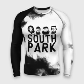 Мужской рашгард 3D с принтом South Park в Новосибирске,  |  | south park | sp | батерс | баттерс | гарисон | енот | кайл  брофловски | картман | кеннет | кенни | маки | макки | маккормик | марш | мистер | мистереон | мультфильм | полотенчик | ренди | саус парк | сауспарк