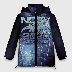 Женская зимняя куртка 3D с принтом 2020-nCoV Коронавирус в Новосибирске, верх — 100% полиэстер; подкладка — 100% полиэстер; утеплитель — 100% полиэстер | длина ниже бедра, силуэт Оверсайз. Есть воротник-стойка, отстегивающийся капюшон и ветрозащитная планка. 

Боковые карманы с листочкой на кнопках и внутренний карман на молнии | 2019 ncov | covid 19 | pandemic | philippines | вирус | вспышка | китай | корона вирус | коронавирус | ухань | уханьский | эпидемия