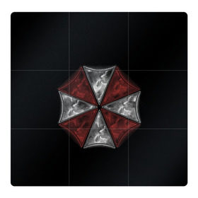 Магнитный плакат 3Х3 с принтом Umbrella Corporation в Новосибирске, Полимерный материал с магнитным слоем | 9 деталей размером 9*9 см | 2 | biohazard | claire | evil | horror | raccoon | resident | survival | t virus | t вирус | выживание | зла | кеннеди | клэр | леон | обитель | раккун | редфилд | скотт | ужас