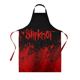 Фартук 3D с принтом Slipknot (9) в Новосибирске, 100% полиэстер | общий размер — 65 х 85 см, ширина нагрудника — 26 см, горловина — 53 см, длина завязок — 54 см, общий обхват в поясе — 173 см. Принт на завязках и на горловине наносится с двух сторон, на основной части фартука — только с внешней стороны | devil | metal | music | rock | satana | slipknot | дьявол | метал | музыка | рок | сатана | слипкнот