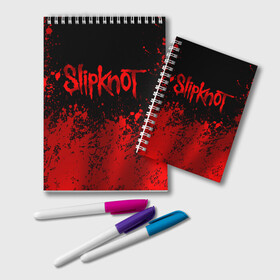 Блокнот с принтом Slipknot (9) в Новосибирске, 100% бумага | 48 листов, плотность листов — 60 г/м2, плотность картонной обложки — 250 г/м2. Листы скреплены удобной пружинной спиралью. Цвет линий — светло-серый
 | devil | metal | music | rock | satana | slipknot | дьявол | метал | музыка | рок | сатана | слипкнот