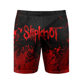 Мужские шорты спортивные с принтом Slipknot (9) в Новосибирске,  |  | devil | metal | music | rock | satana | slipknot | дьявол | метал | музыка | рок | сатана | слипкнот