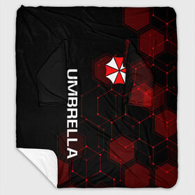 Плед с рукавами с принтом UMBRELLA CORP в Новосибирске, 100% полиэстер | Закругленные углы, все края обработаны. Ткань не мнется и не растягивается. Размер 170*145 | ada wong | biohazard | leon | nemesis | project resistance | raccoon city | re | re3 | resident evil | resident evil 3 | rpd | stars | umbrella | ада вонг | амбрелла | немезис | ужасы