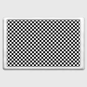 Магнит 45*70 с принтом Шахматка мелкая в Новосибирске, Пластик | Размер: 78*52 мм; Размер печати: 70*45 | квадраты | мелкая шахматка | текстуры | узор шахматка | узоры | чб | чб квадраты | чб узор | шахматка | шахматная доска | шахматы
